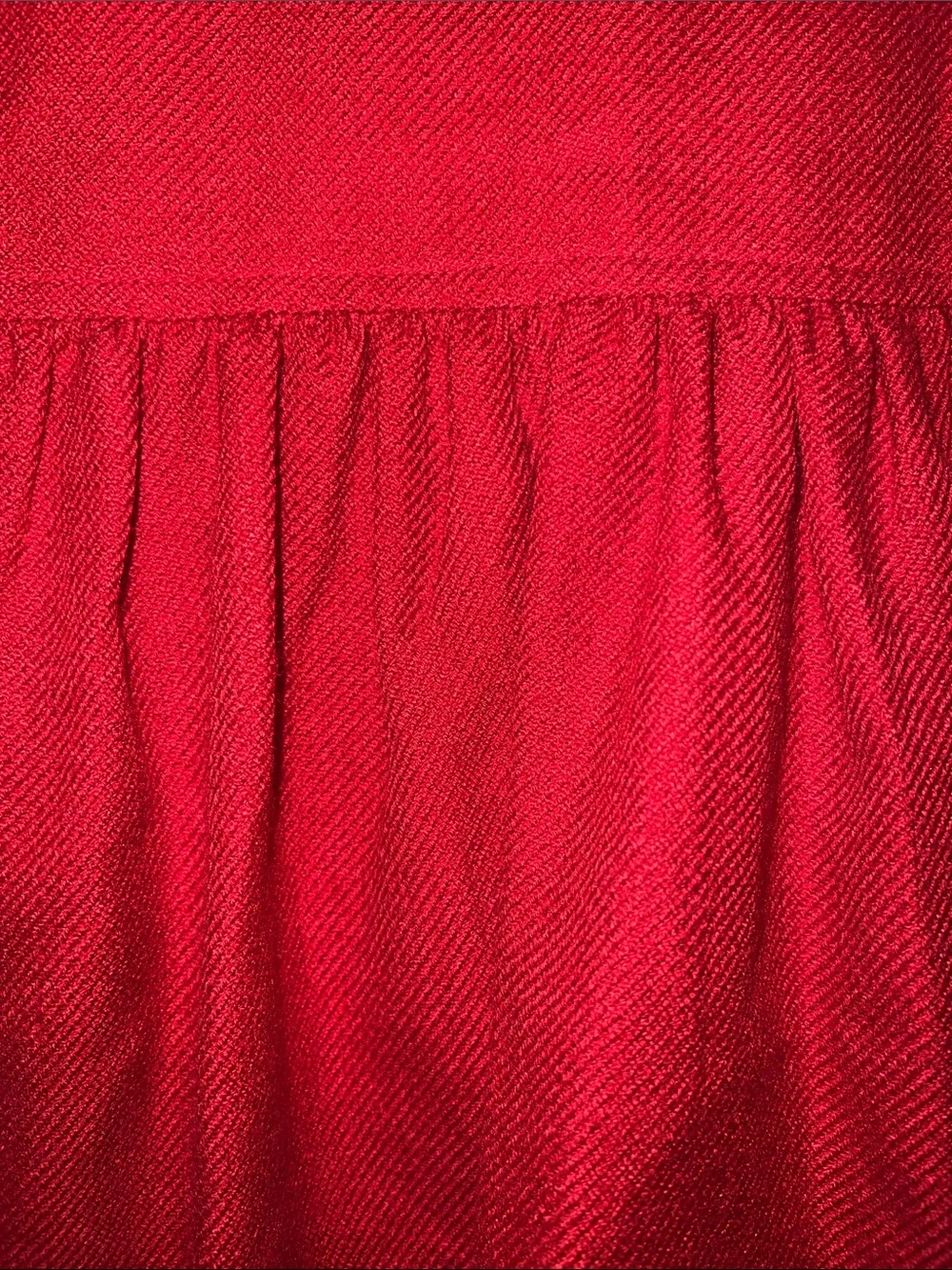 Vintage -style Holiday Red Dress Coat By Little Billy